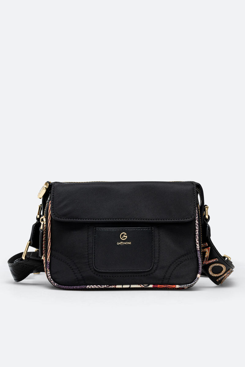 Borsa a Tracolla Colorsoul Nera – Gattinoni - Main Image