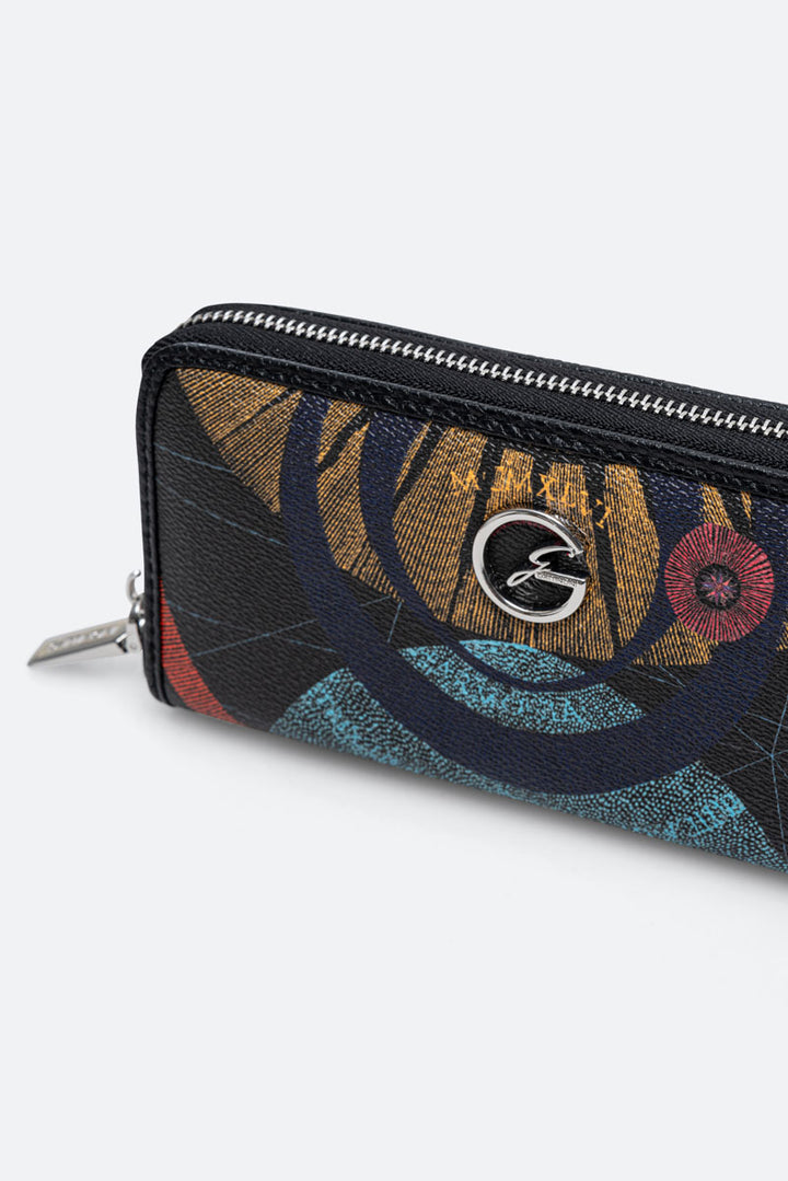 Portafogli Planetarium Black con zip