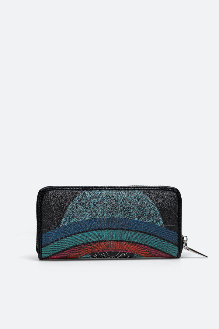 Portafogli Planetarium Black con zip
