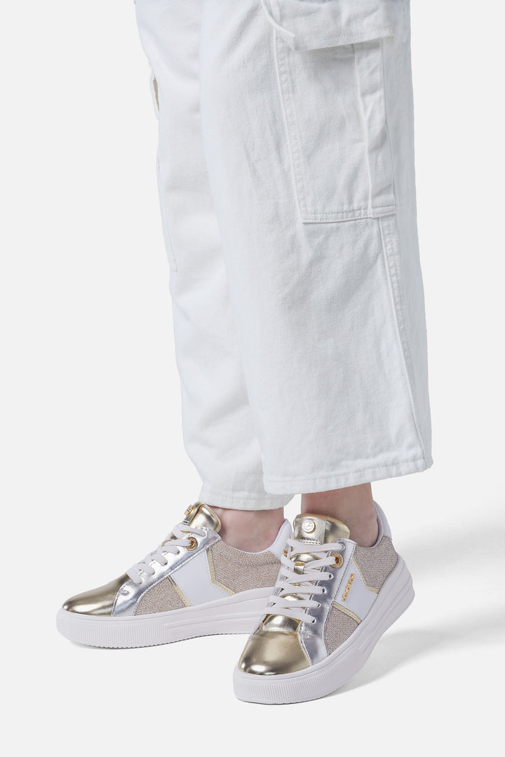 Sneaker Broome Light Gold Silver