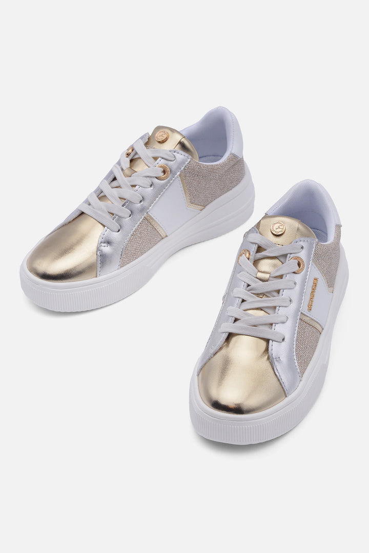 Sneaker Broome Light Gold Silver