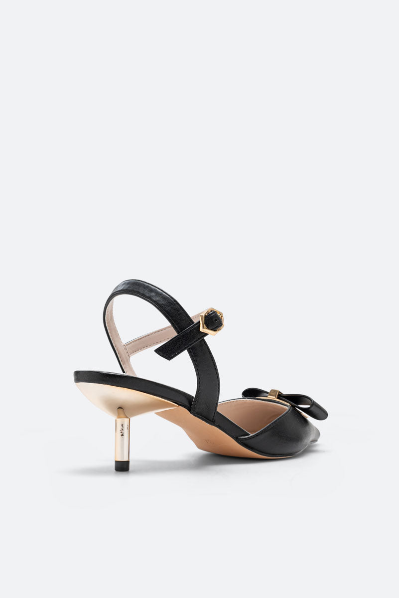 Sandalo Logan Calf Nero