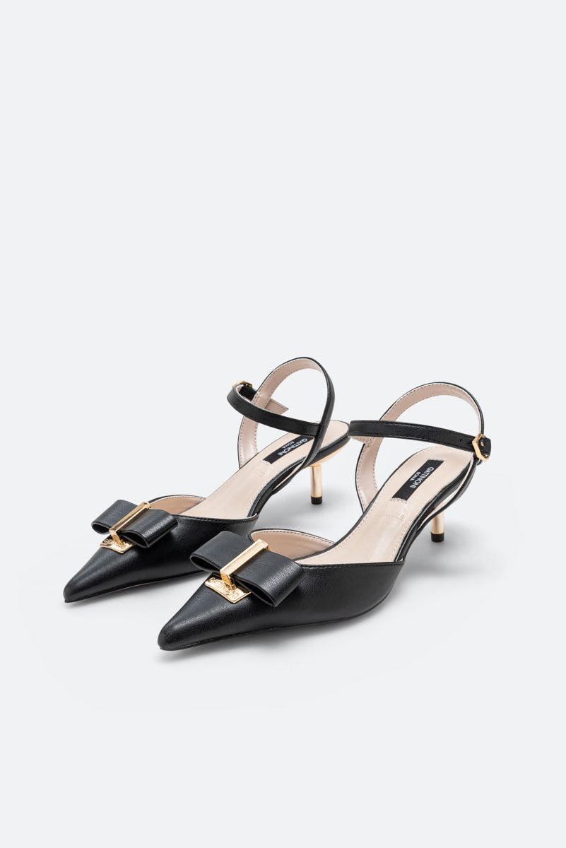 Sandalo Logan Calf Nero