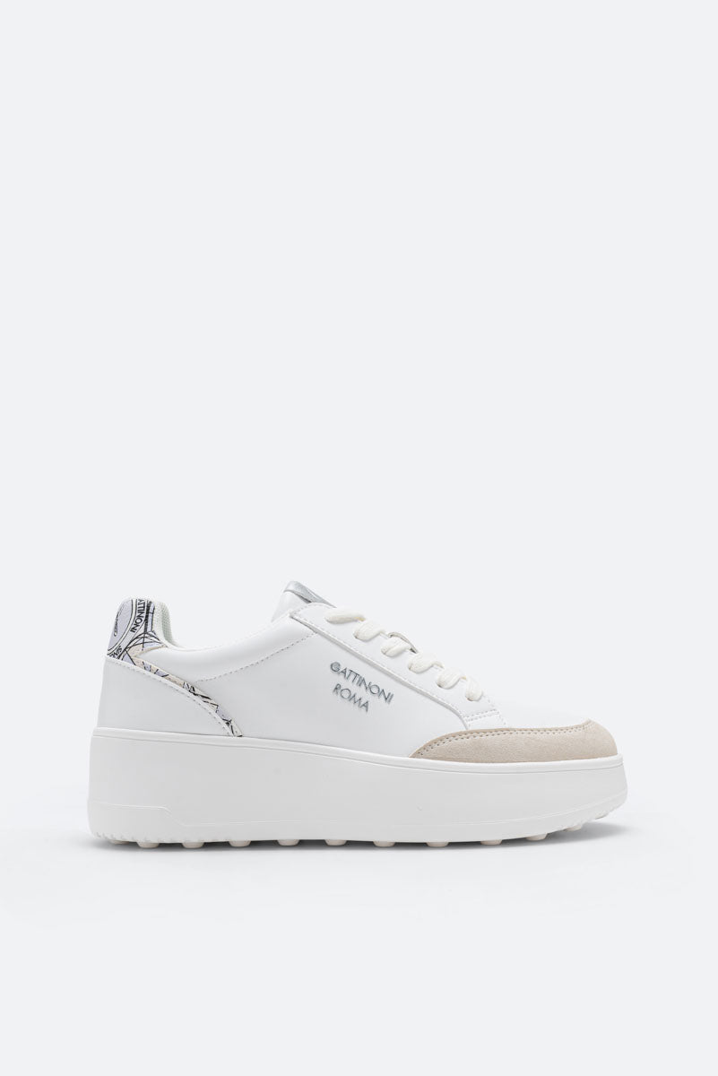 Ross Sneaker Calf PU/Teodosia White/Alabaster