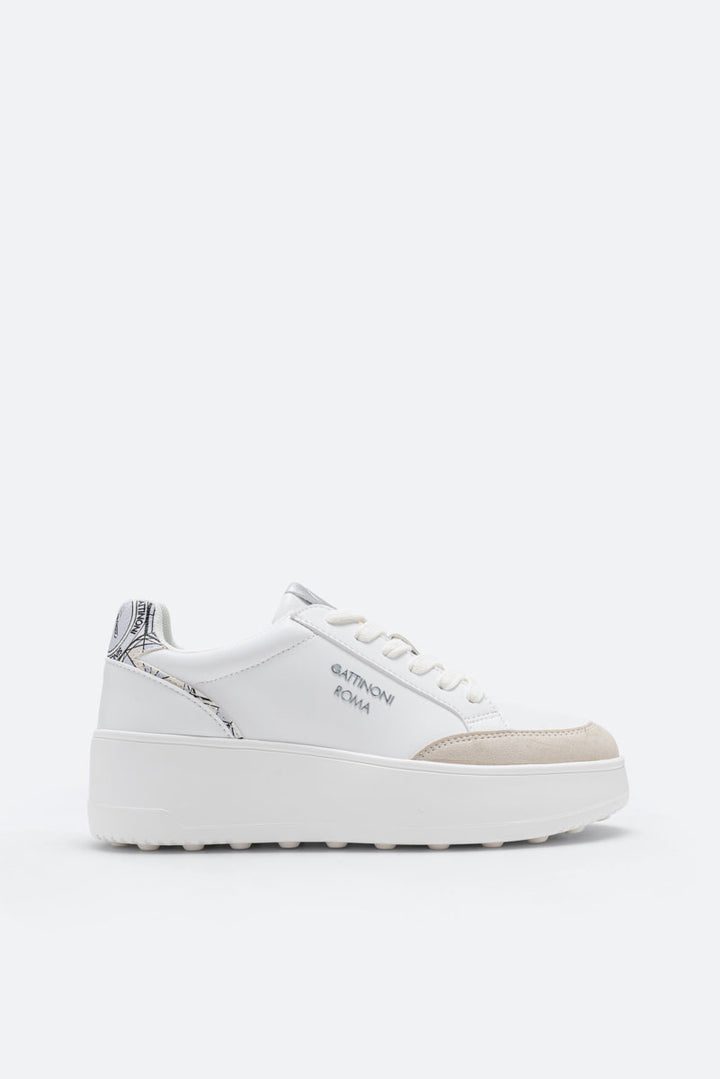 Ross Sneaker Calf PU/Teodosia White/Alabaster