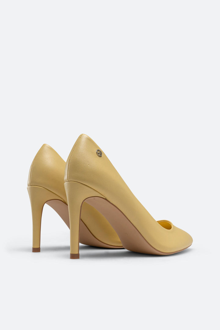 Décolleté Morrison giallo uovo