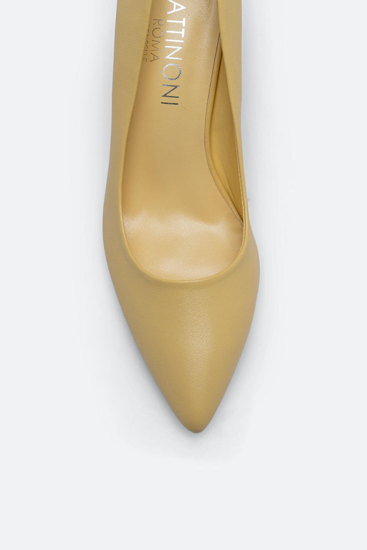 Décolleté Morrison giallo uovo