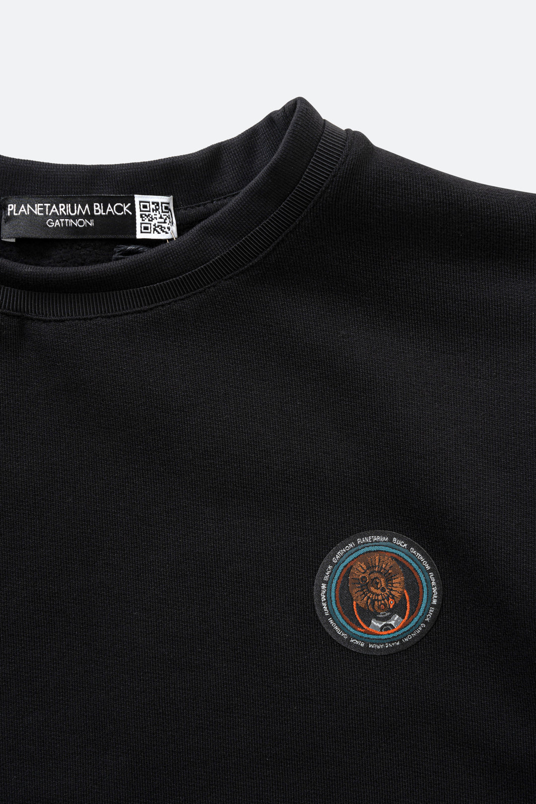 Felpa nera Planetarium Black