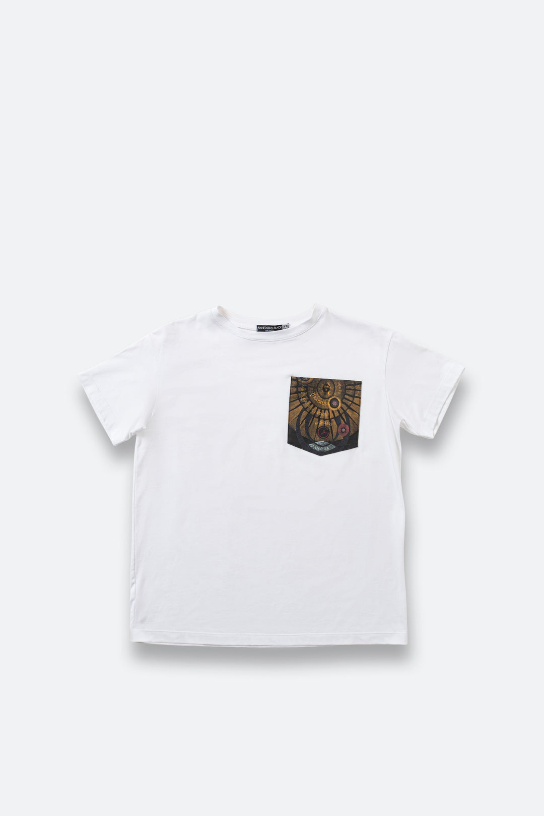 T-shirt con taschino stampato