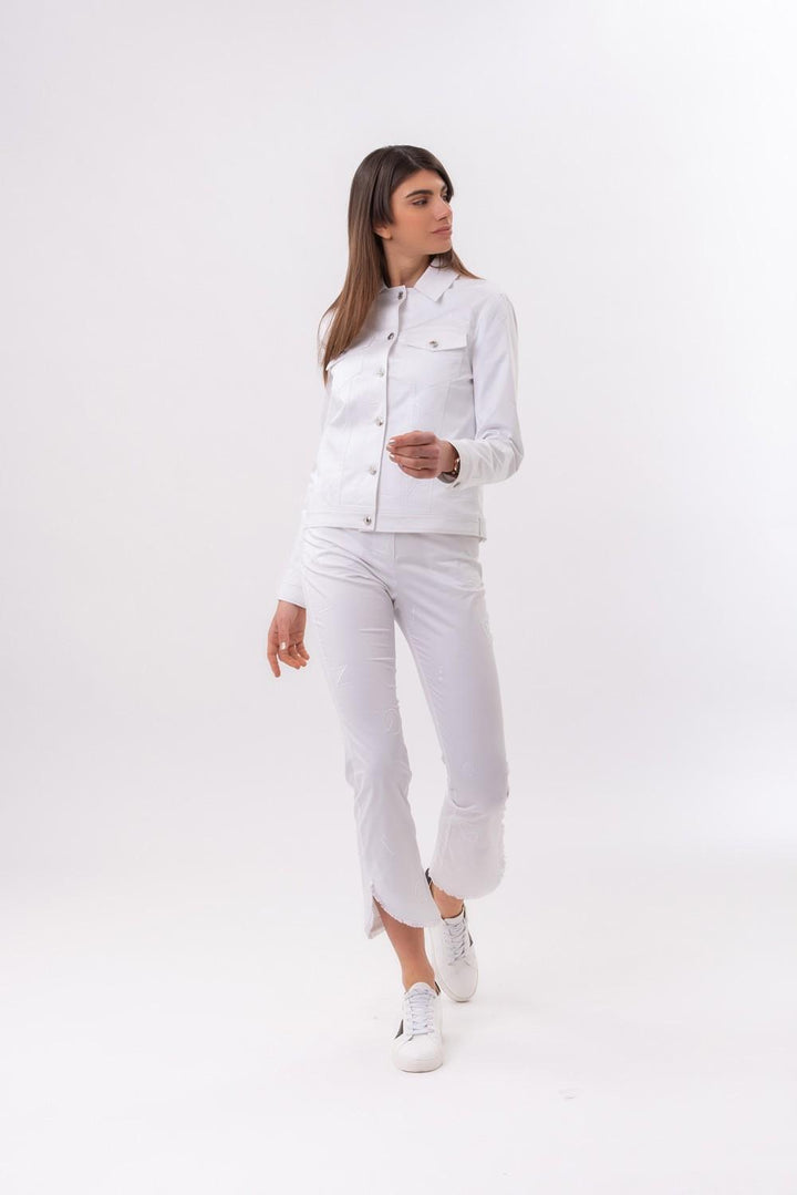 Pantalone in gabardine