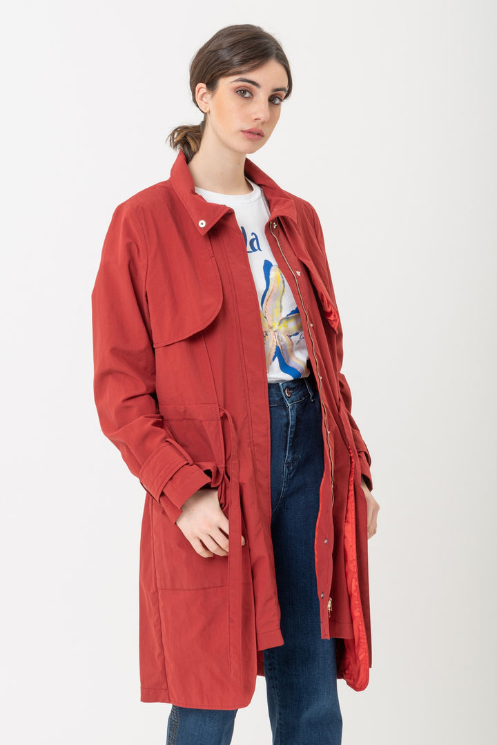 Parka in tessuto tecnico