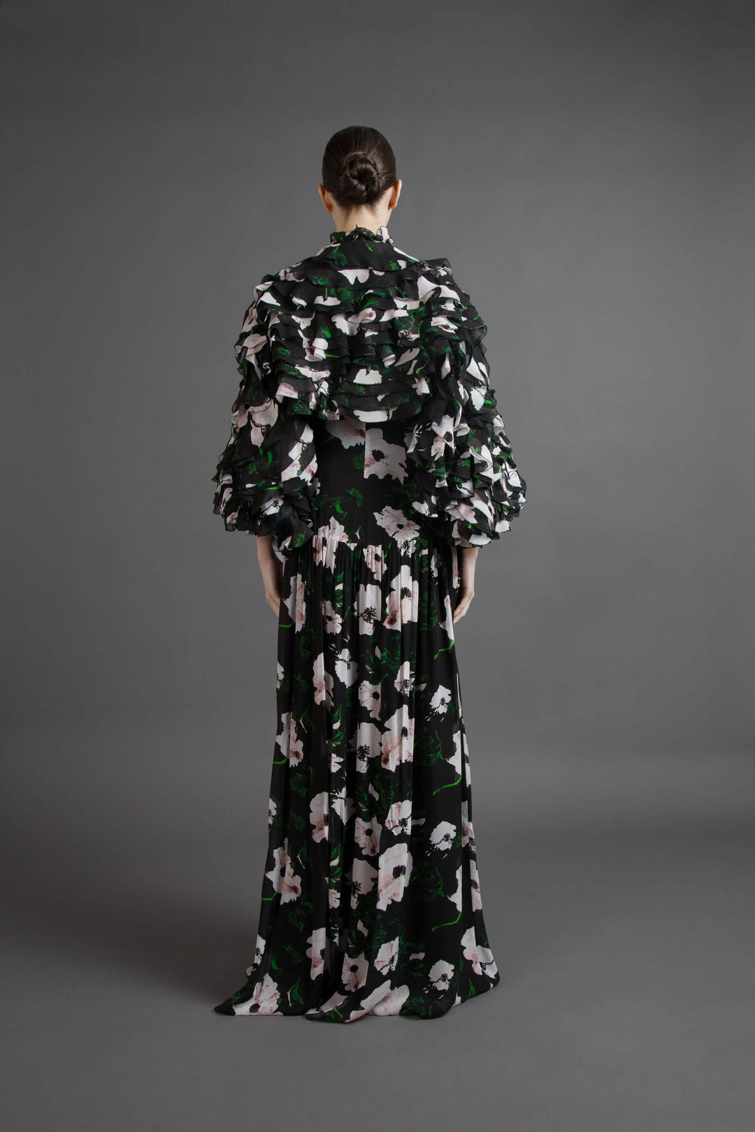 COPRISPALLE COUTURE STAMPA FLOREALE