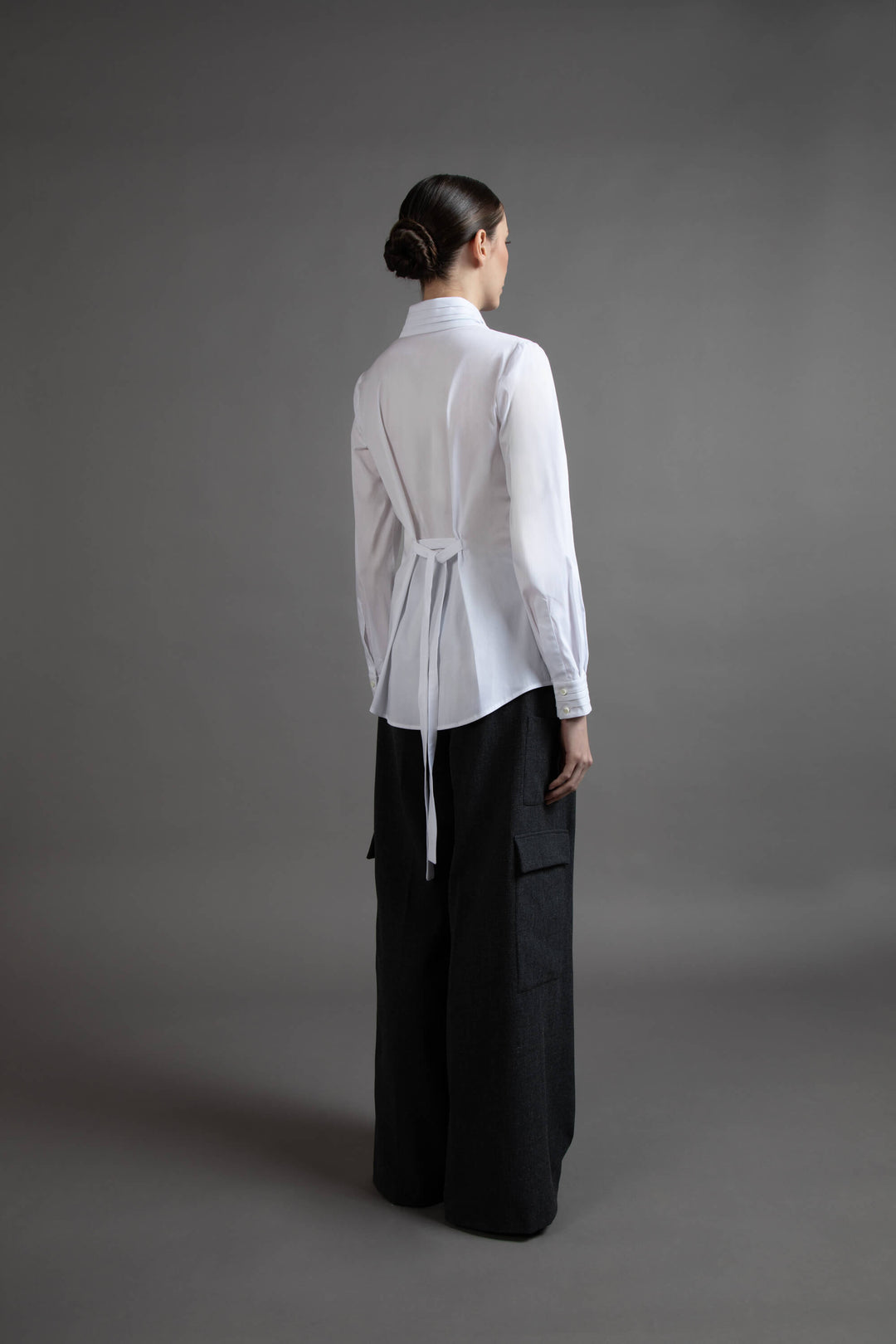 CAMICIA IN POPELINE DI COTONE