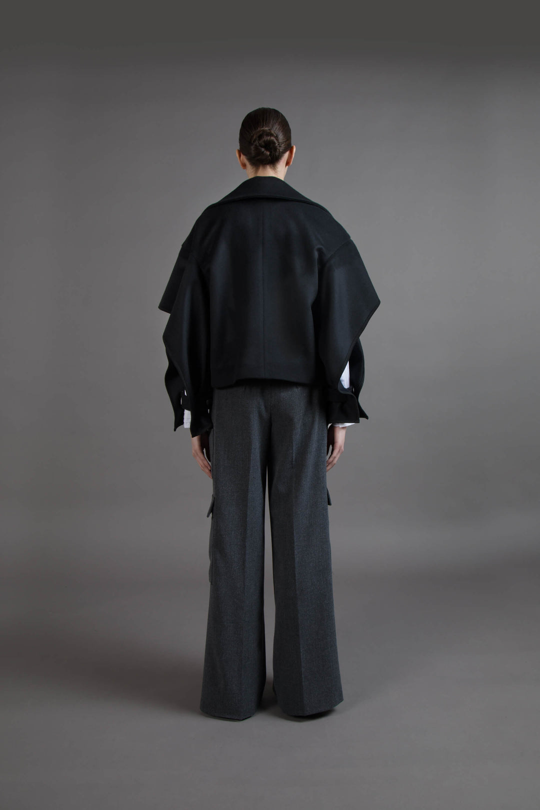 BLACK CLOTH COAT