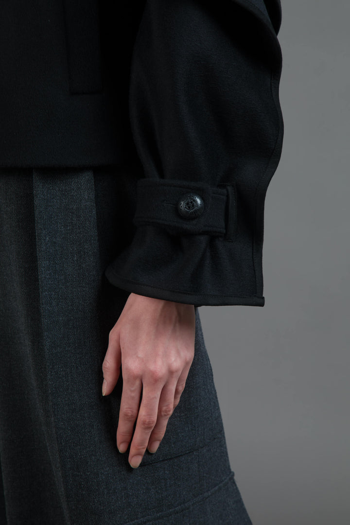 BLACK CLOTH COAT