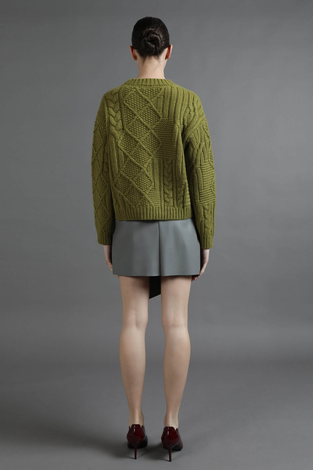 MAGLIA GIROCOLLO MIX PUNTI