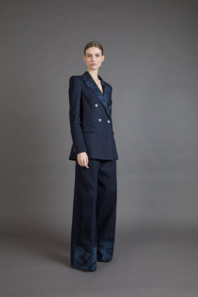 BLAZER DOPPIO PETTO IN DENIM