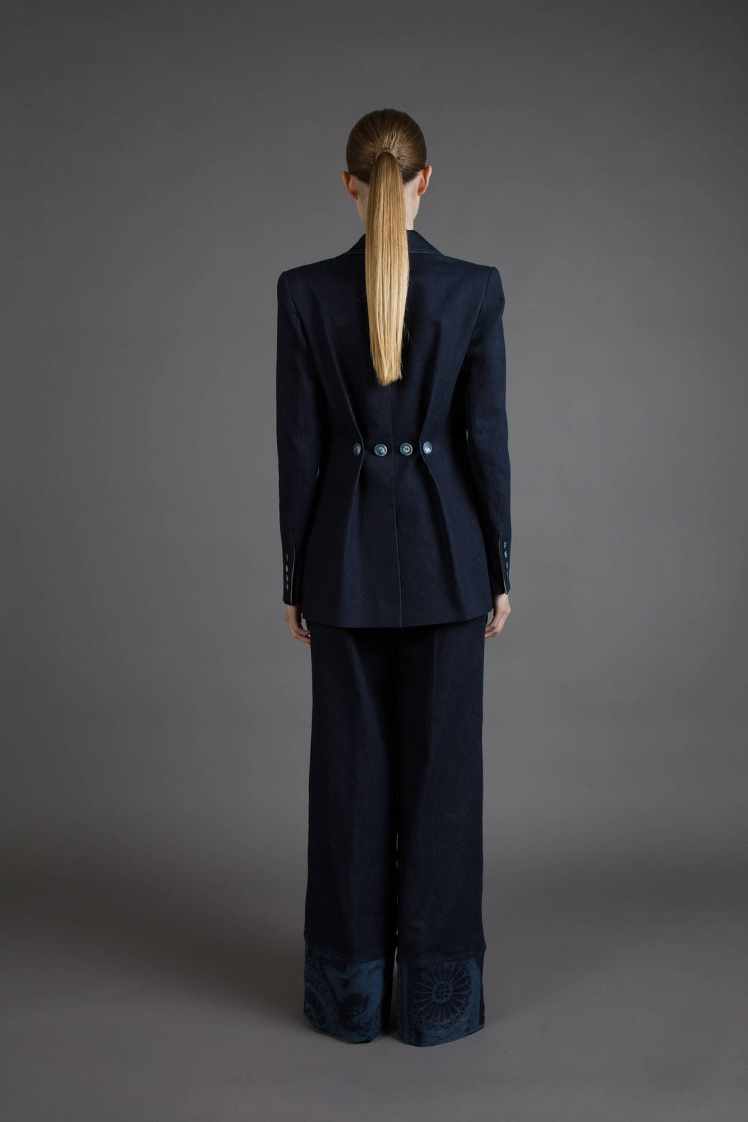 BLAZER DOPPIO PETTO IN DENIM