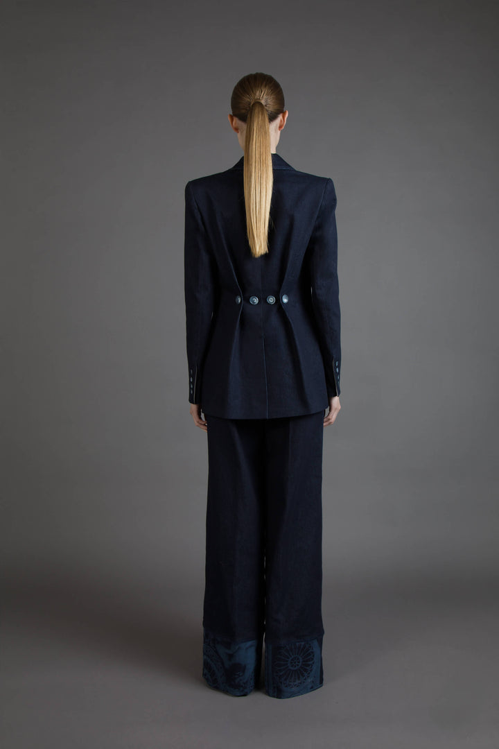 BLAZER DOPPIO PETTO IN DENIM