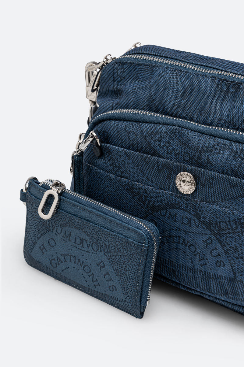 Maya Experience Borsa A Tracolla Blu