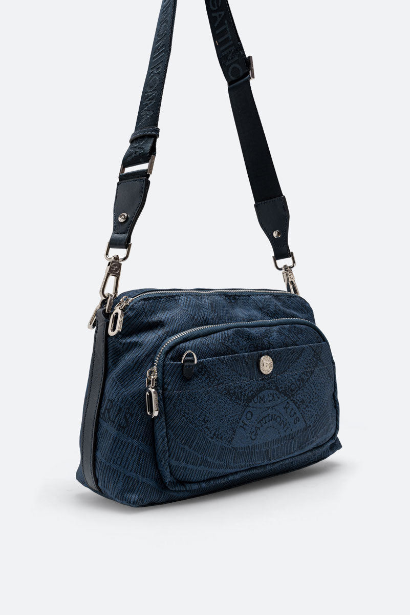 Maya Experience Borsa A Tracolla Blu