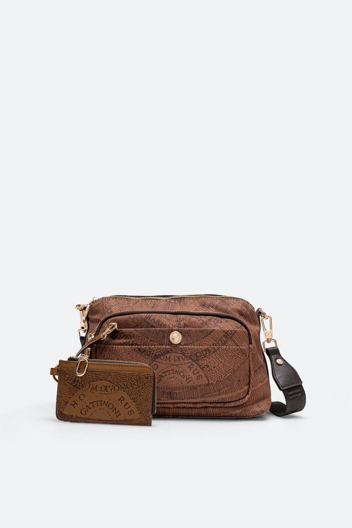 Maya Experience Borsa A Tracolla Marrone