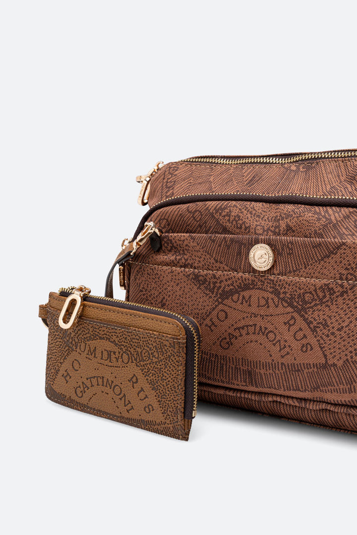 Maya Experience Borsa A Tracolla Marrone