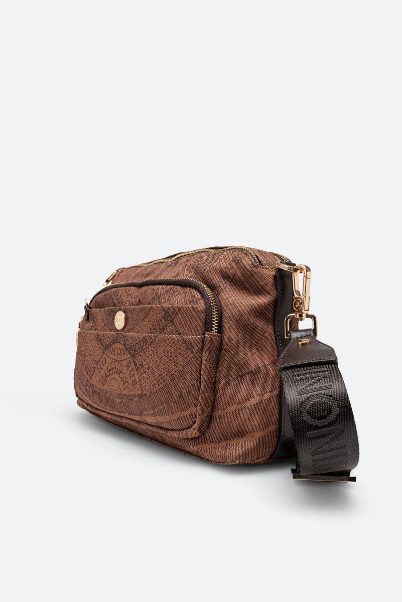 Maya Experience Borsa A Tracolla Marrone