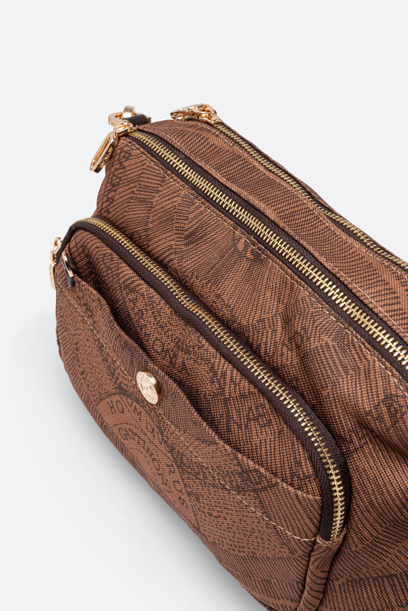 Maya Experience Borsa A Tracolla Marrone