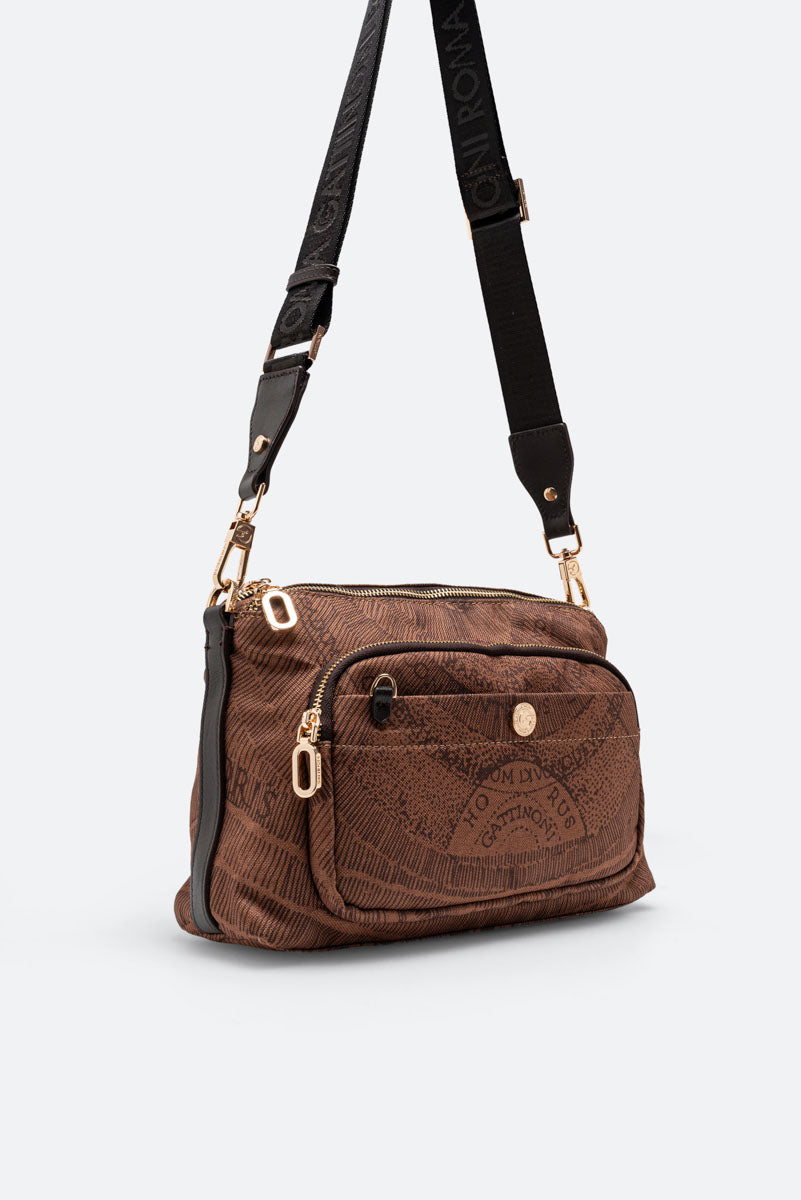 Maya Experience Borsa A Tracolla Marrone