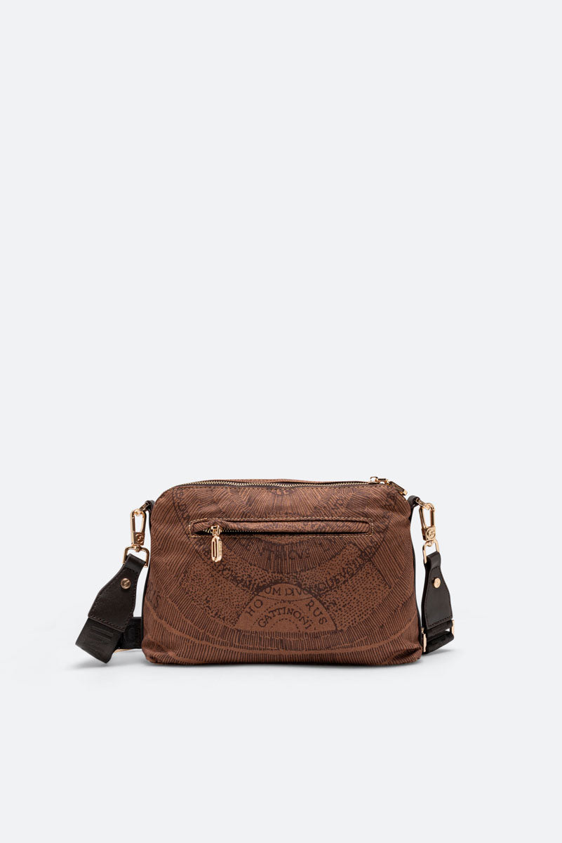 Maya Experience Borsa A Tracolla Marrone