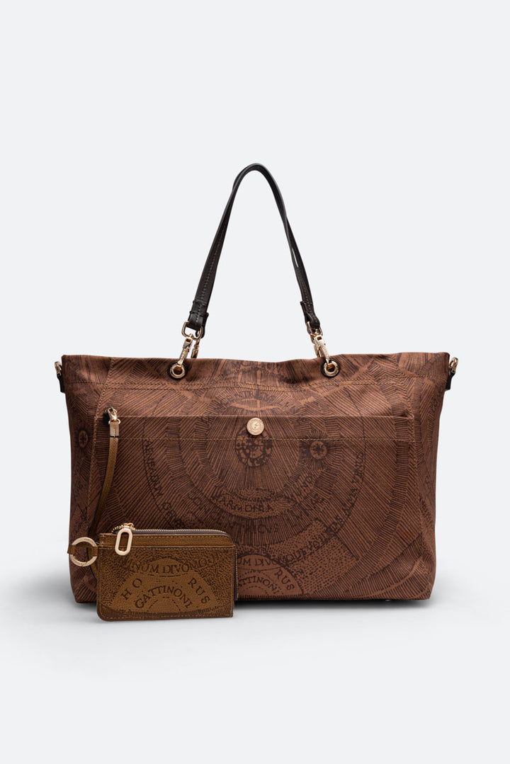 Maya Experience Borsa A Spalla Marrone