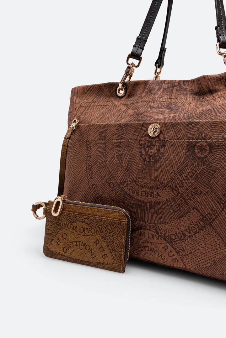 Maya Experience Borsa A Spalla Marrone