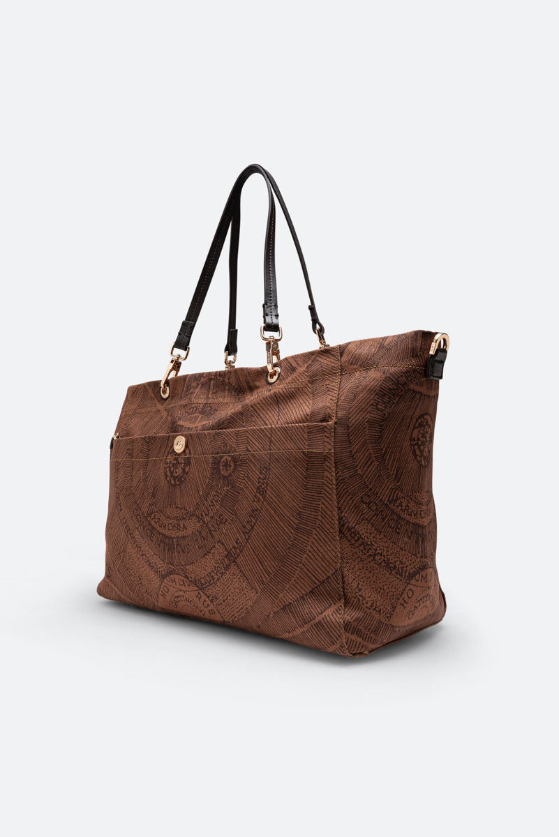 Maya Experience Borsa A Spalla Marrone