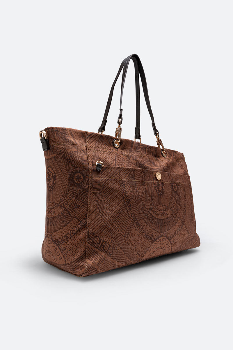 Maya Experience Borsa A Spalla Marrone