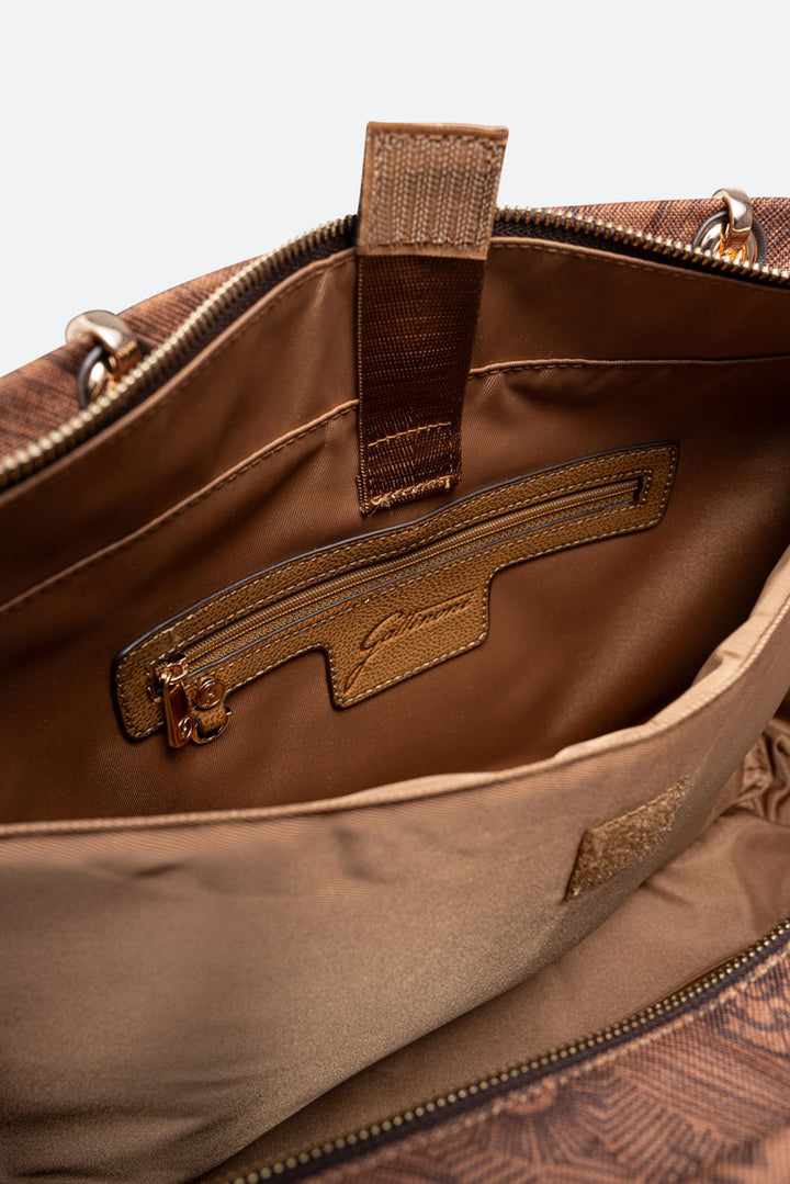 Maya Experience Borsa A Spalla Marrone