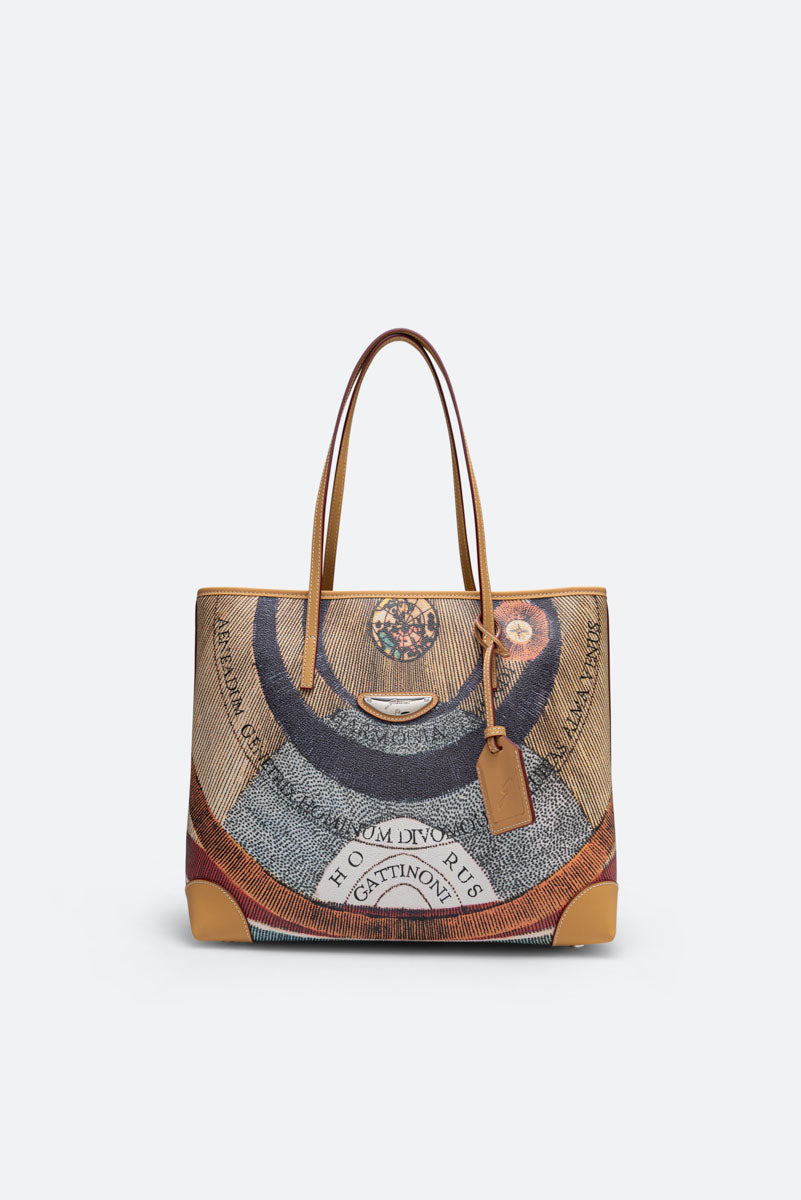 Planetarium Classic Philosophy Borsa A Spalla Lana Classic-Vacchetta