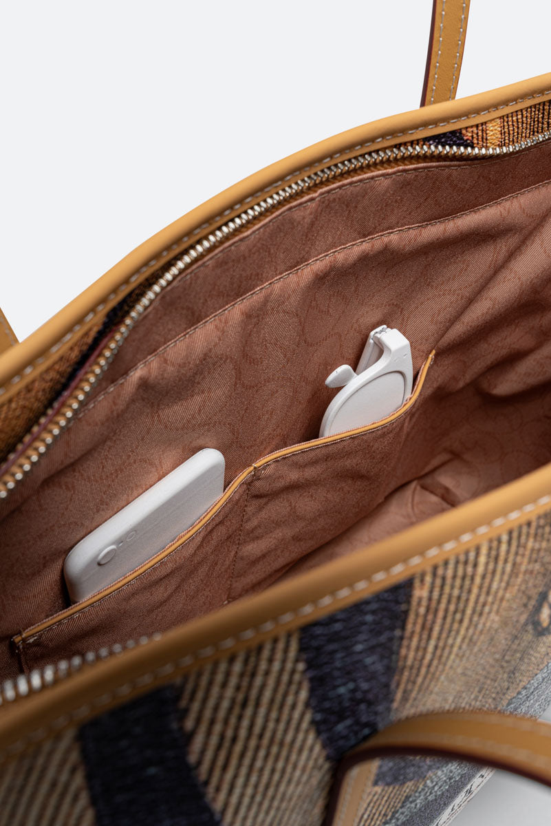 Planetarium Classic Philosophy Borsa A Spalla Lana Classic-Vacchetta