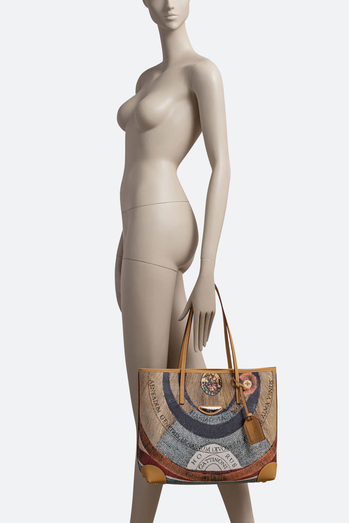 Planetarium Classic Philosophy Borsa A Spalla Lana Classic-Vacchetta