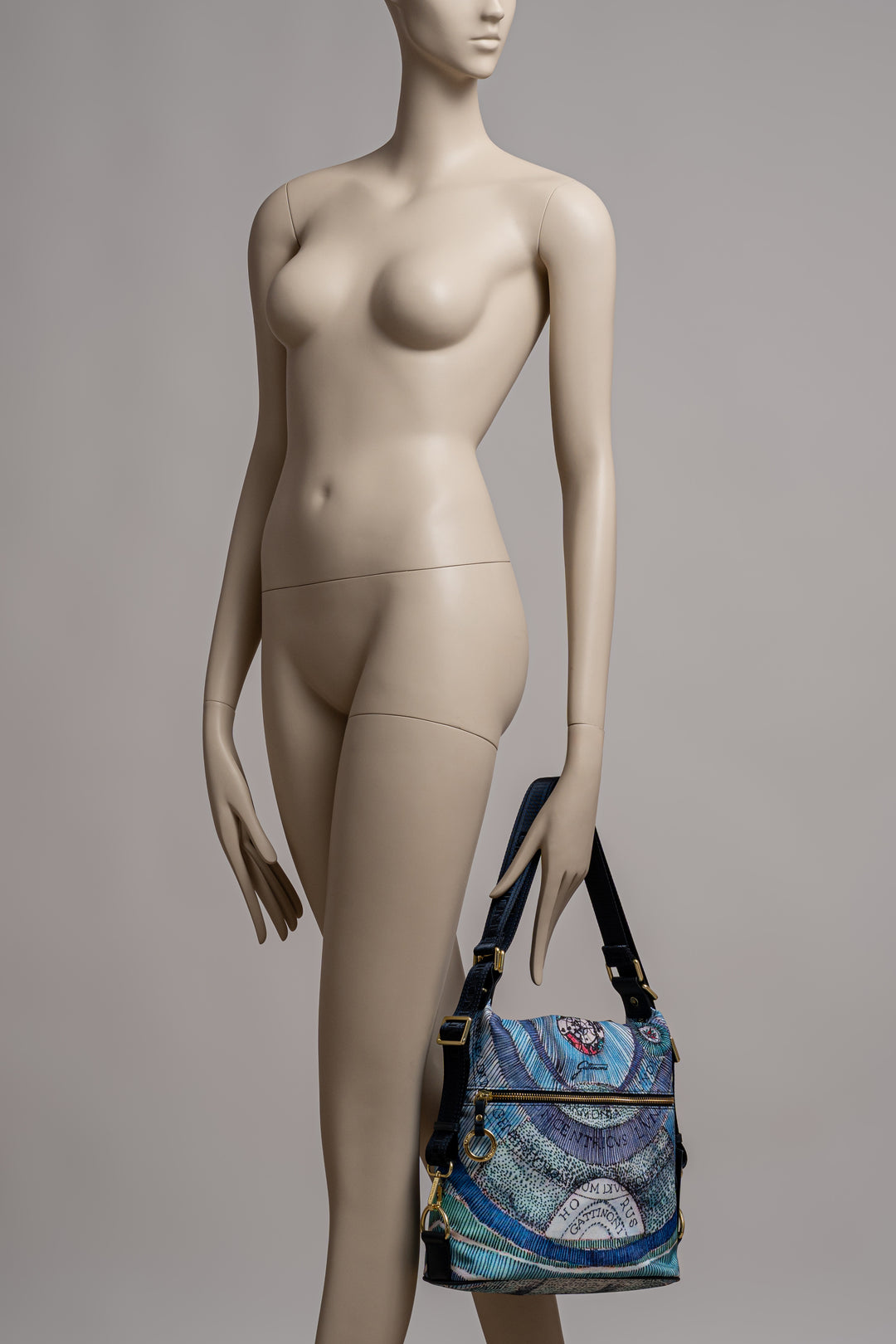 Zaino Hobo Maya Planetarium Aquamarine