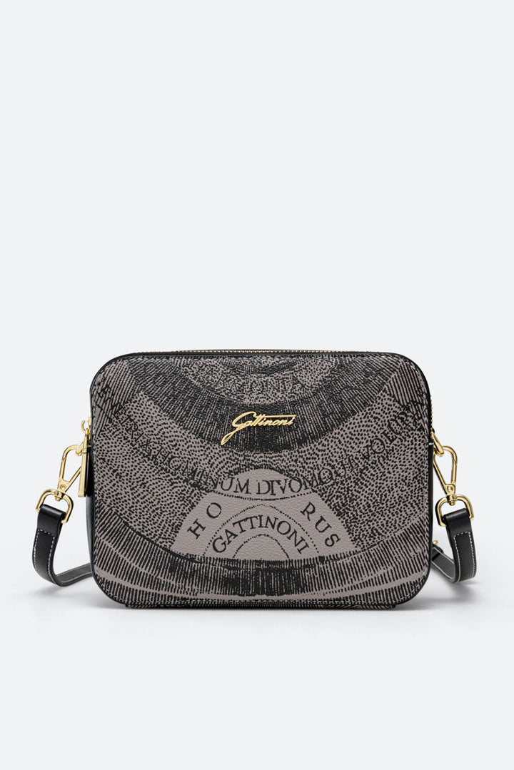 Crossbody Squared Planetarium Monochrome