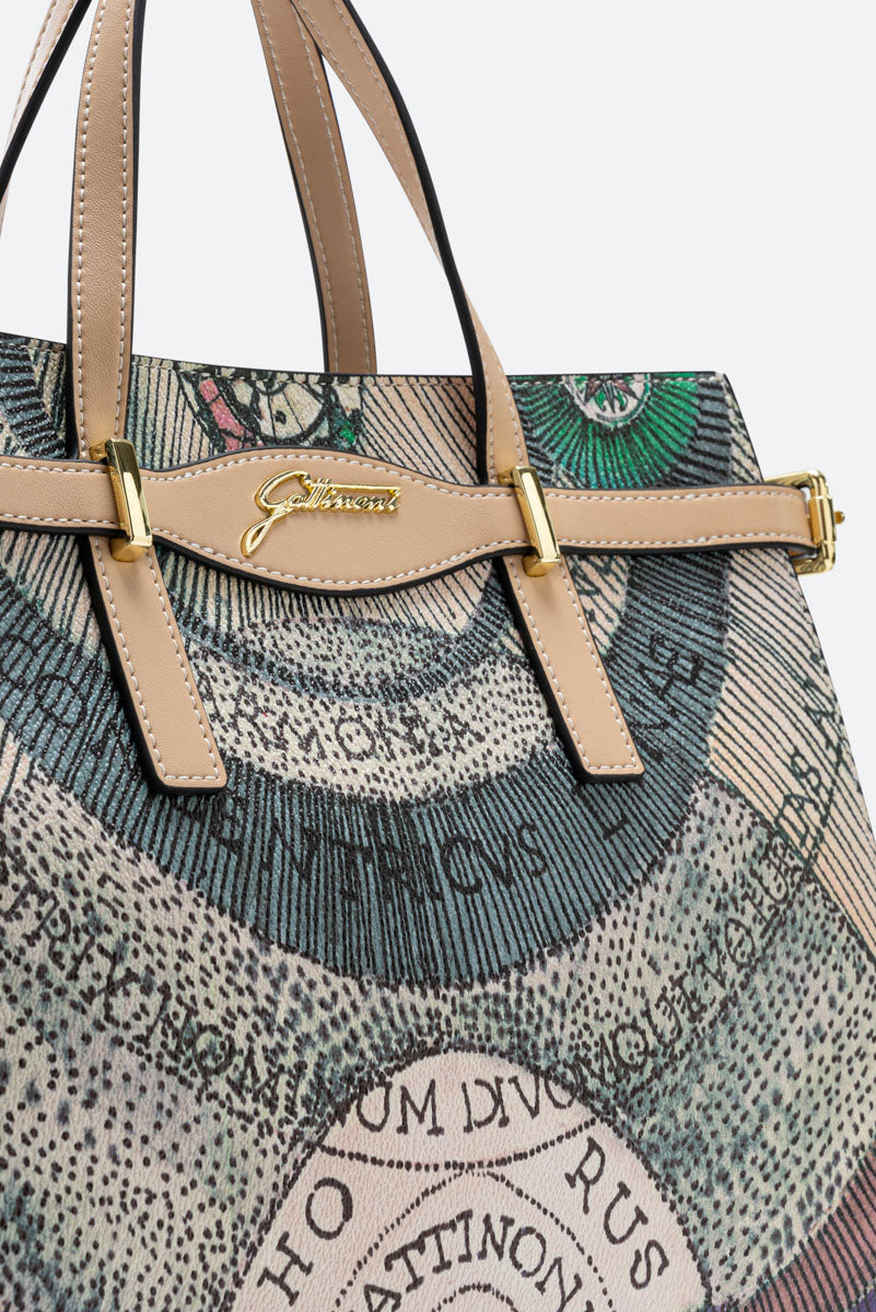 Borsa a mano Planetarium Watercolor Small