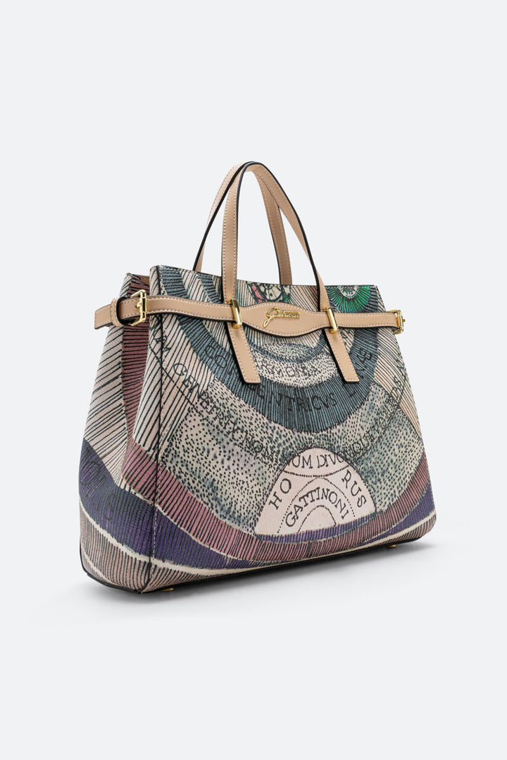 Borsa a mano Planetarium Watercolor Small