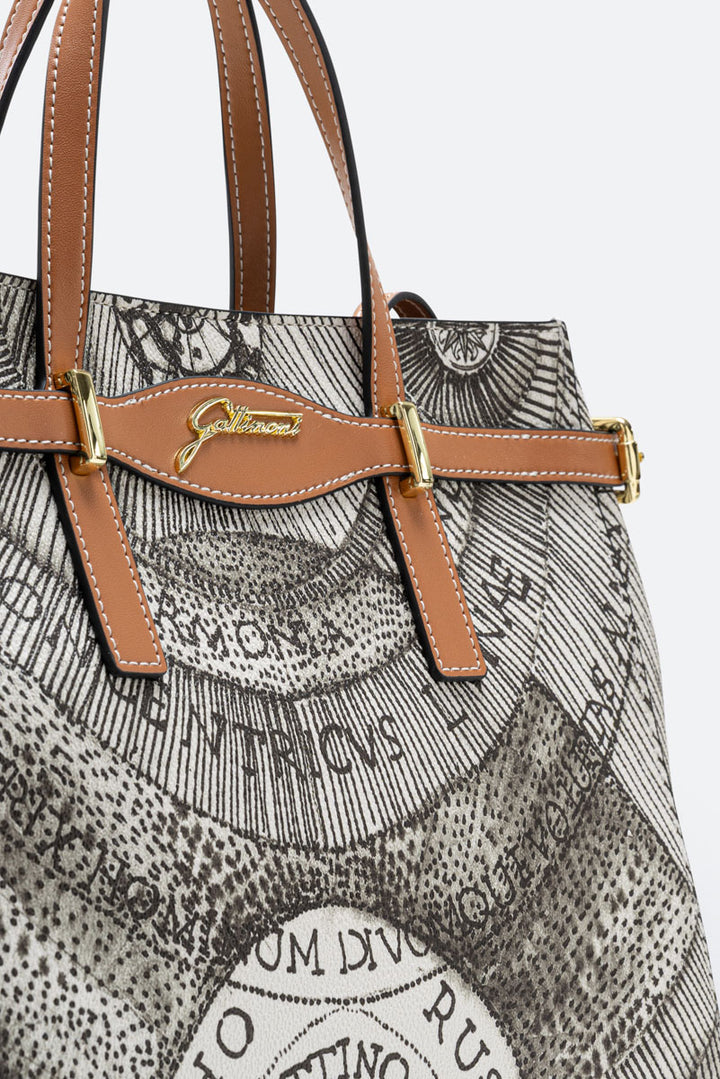 Borsa a mano Planetarium Ink Sepia Small