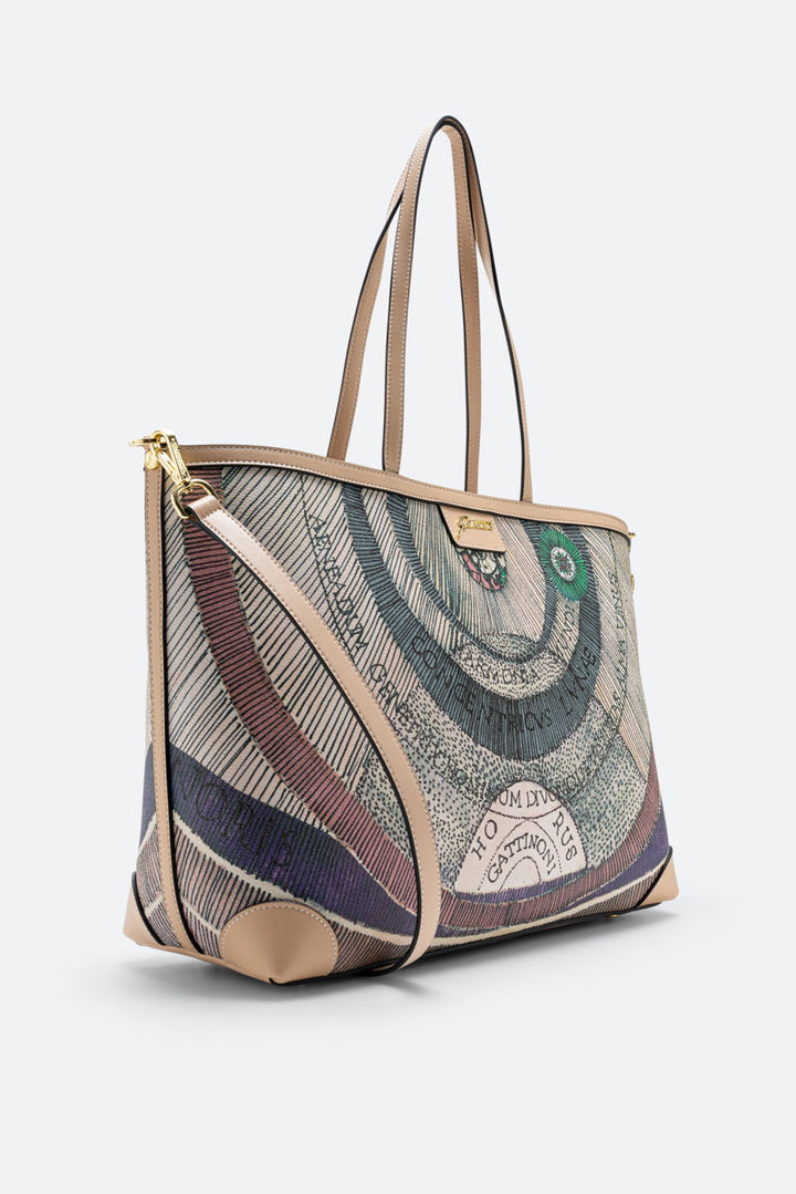 Shopping Bag Planetarium Watercolor Large