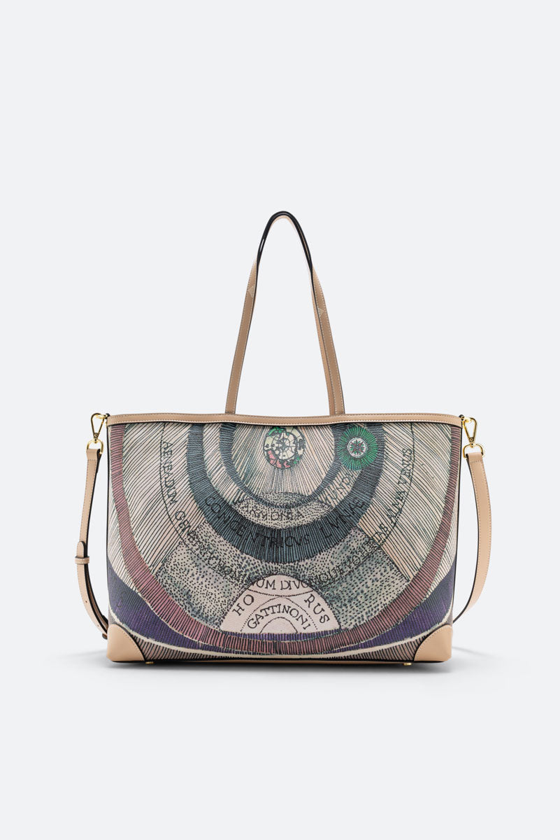 Shopping Bag Planetarium Watercolor Large