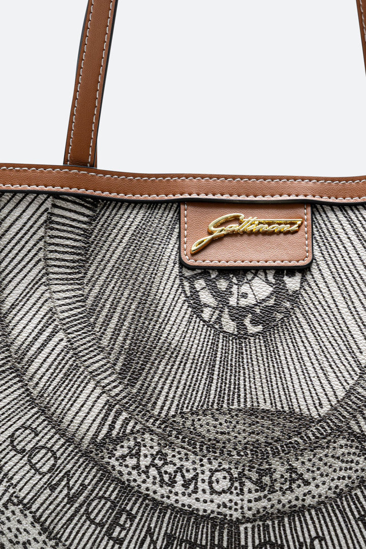 Shopping Bag Planetarium Ink Sepia Large