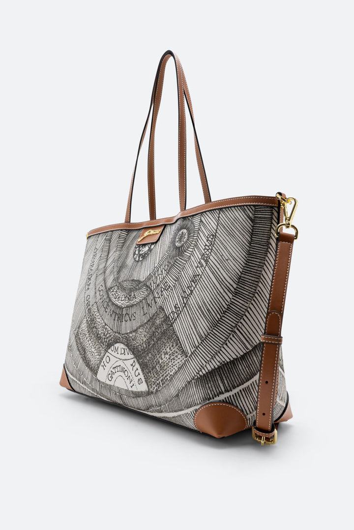 Shopping Bag Planetarium Ink Sepia Large