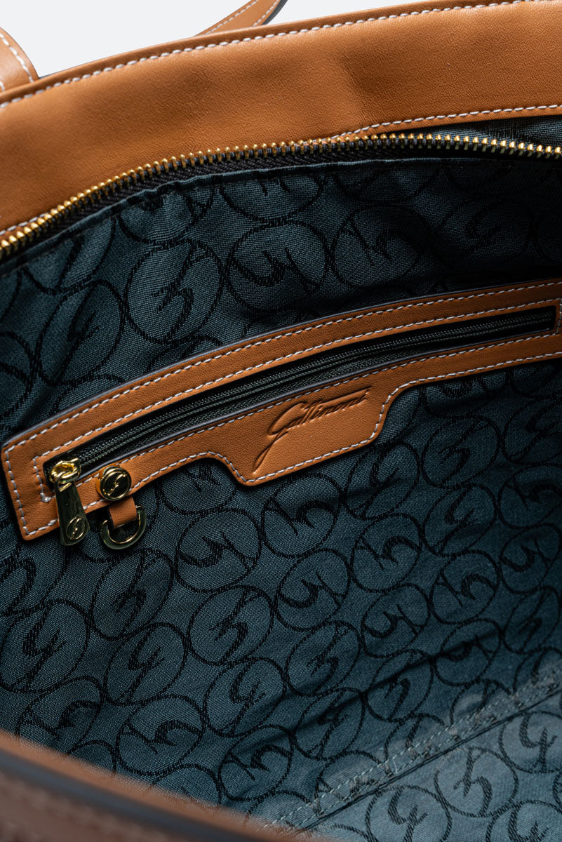 Shopping Bag Planetarium Ink Sepia Large