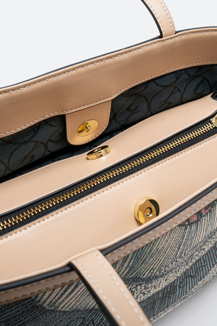 Crossbody Squared Lady Planetarium Watercolor